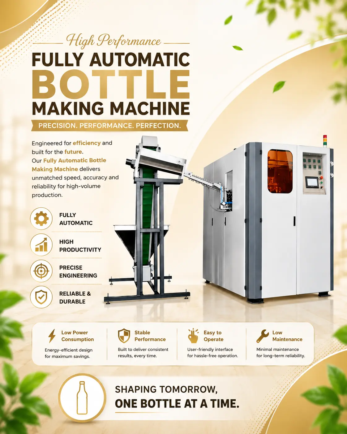 PET Blowing Machine Banner
